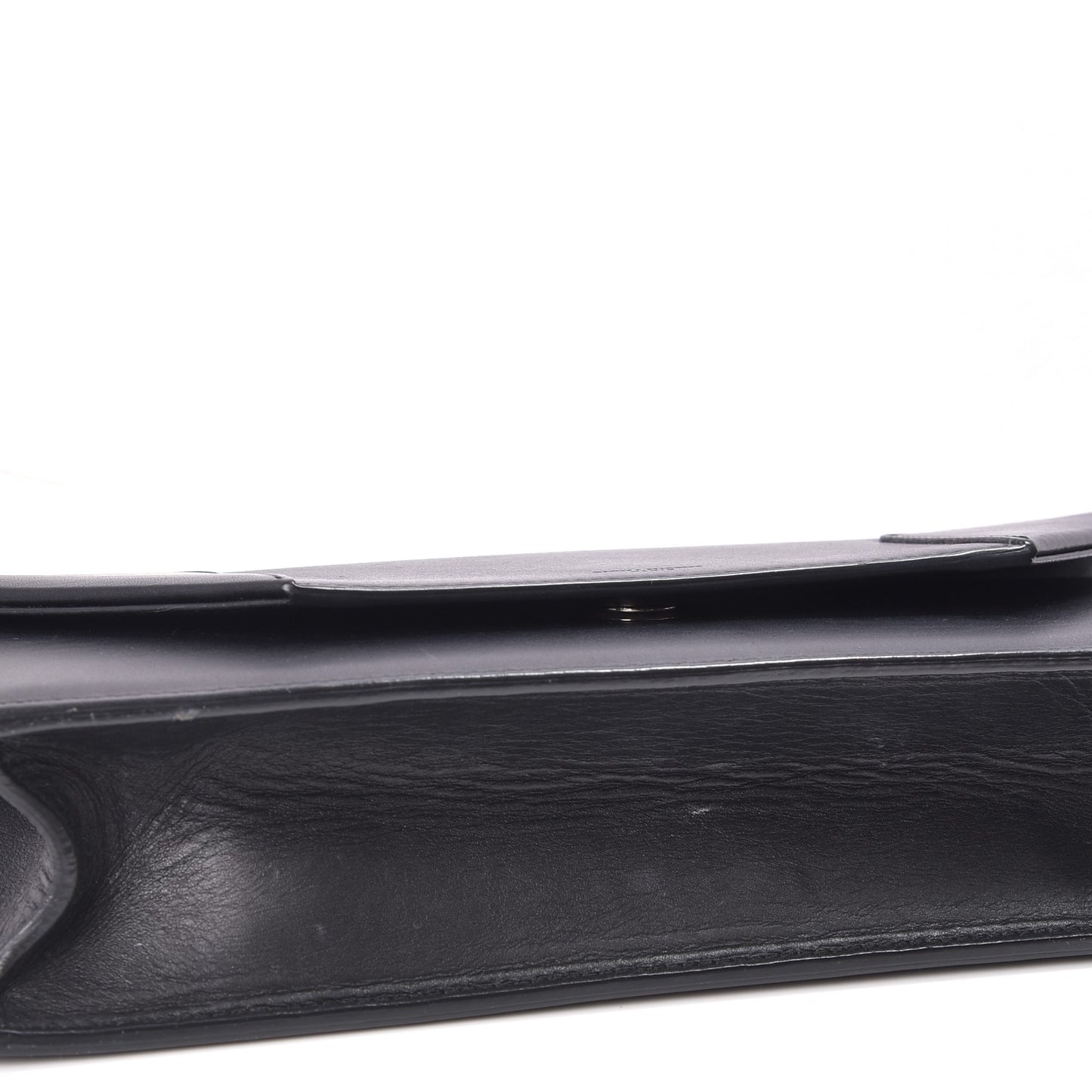 Calfskin Classic Betty Clutch Black