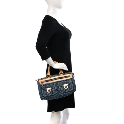 Louis Vuitton Monogram Denim Neo Speedy Blue 2 of 8