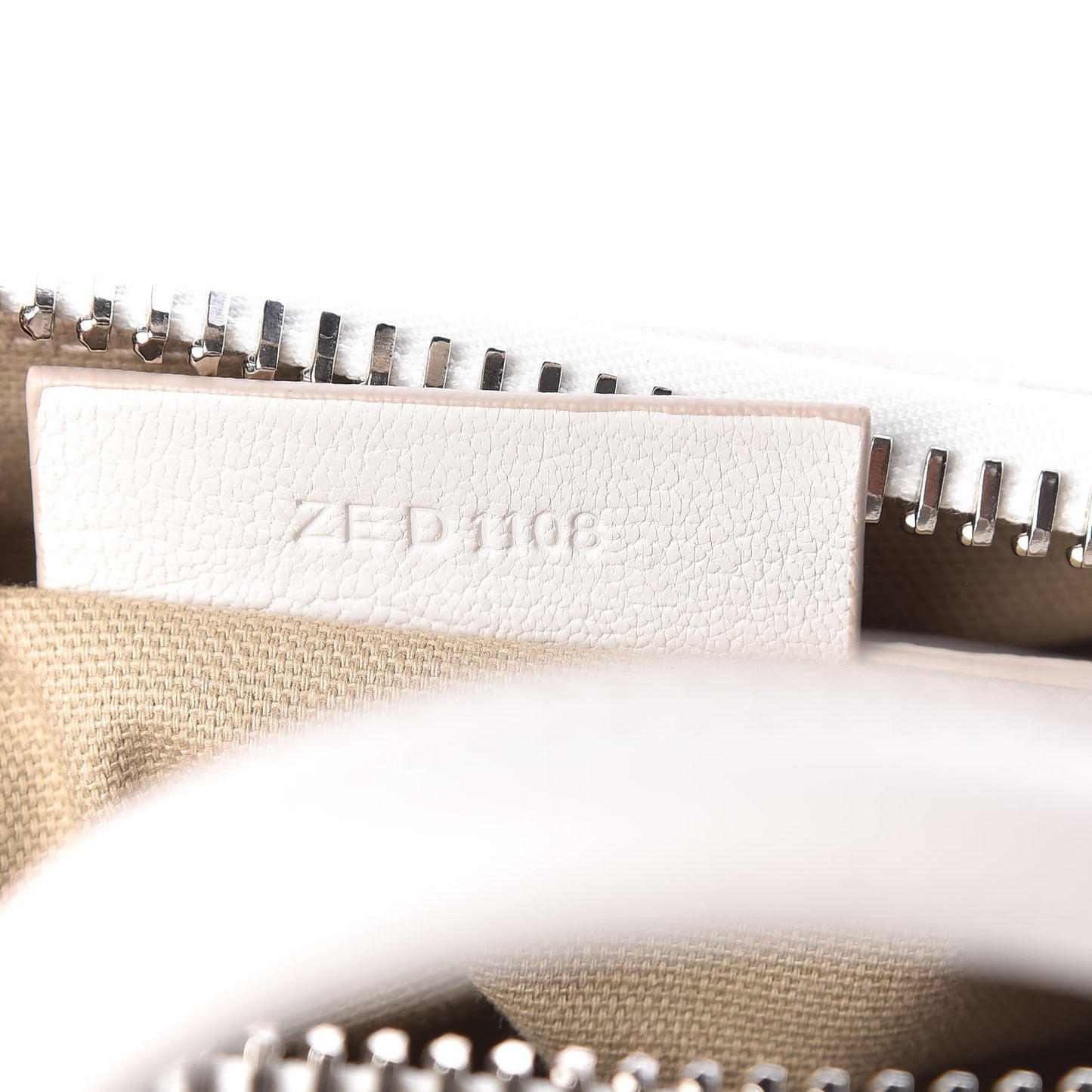 Sugar Goatskin Mini Antigona White