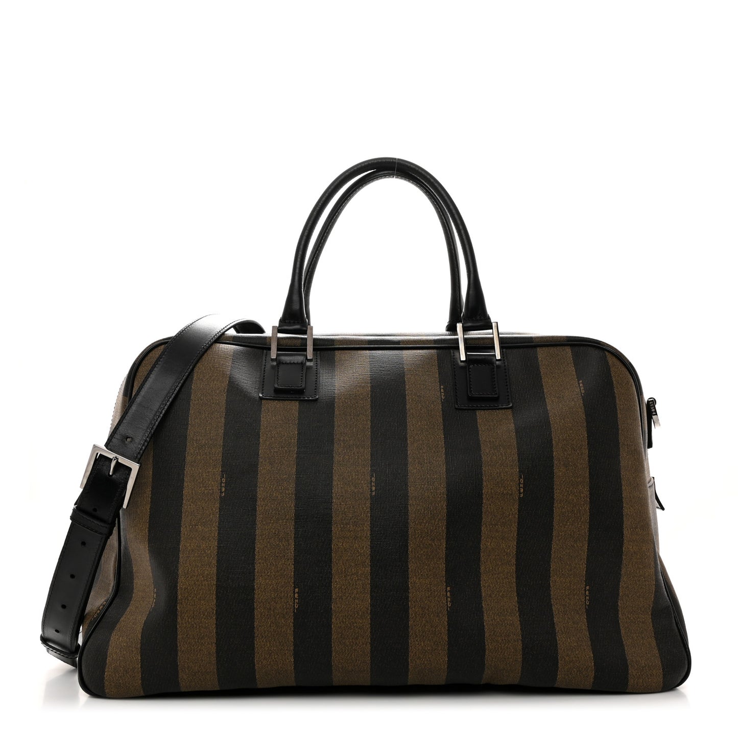 Pequin Spalmati Vitello Large Travel Bag Tobacco