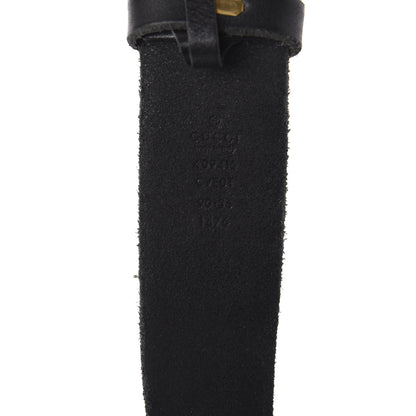 Gucci Faded Calfskin Double G 40mm Belt 90 36 Black 3 of 5