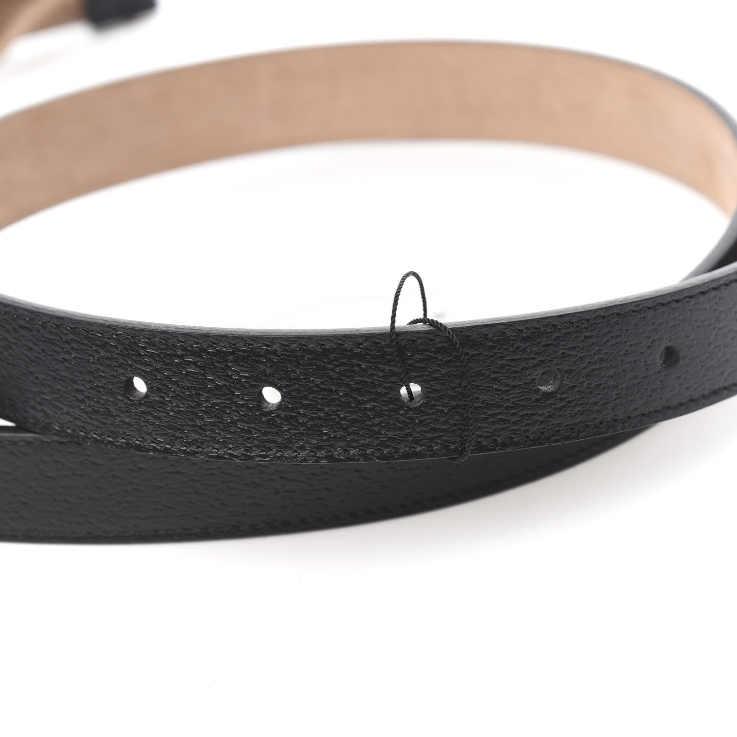Gucci Calfskin Framed Double G Belt 100 40 Black 4 of 5