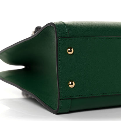 Gucci Calfskin Small Diana Tote Bag Green 4 of 7