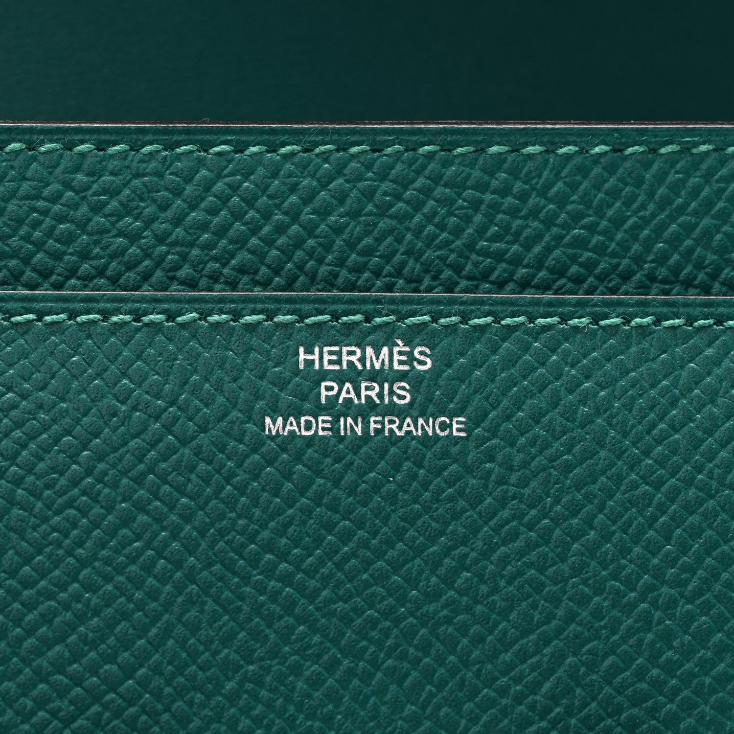 Hermes Epsom Constance Long Wallet Malachite 6 of 7
