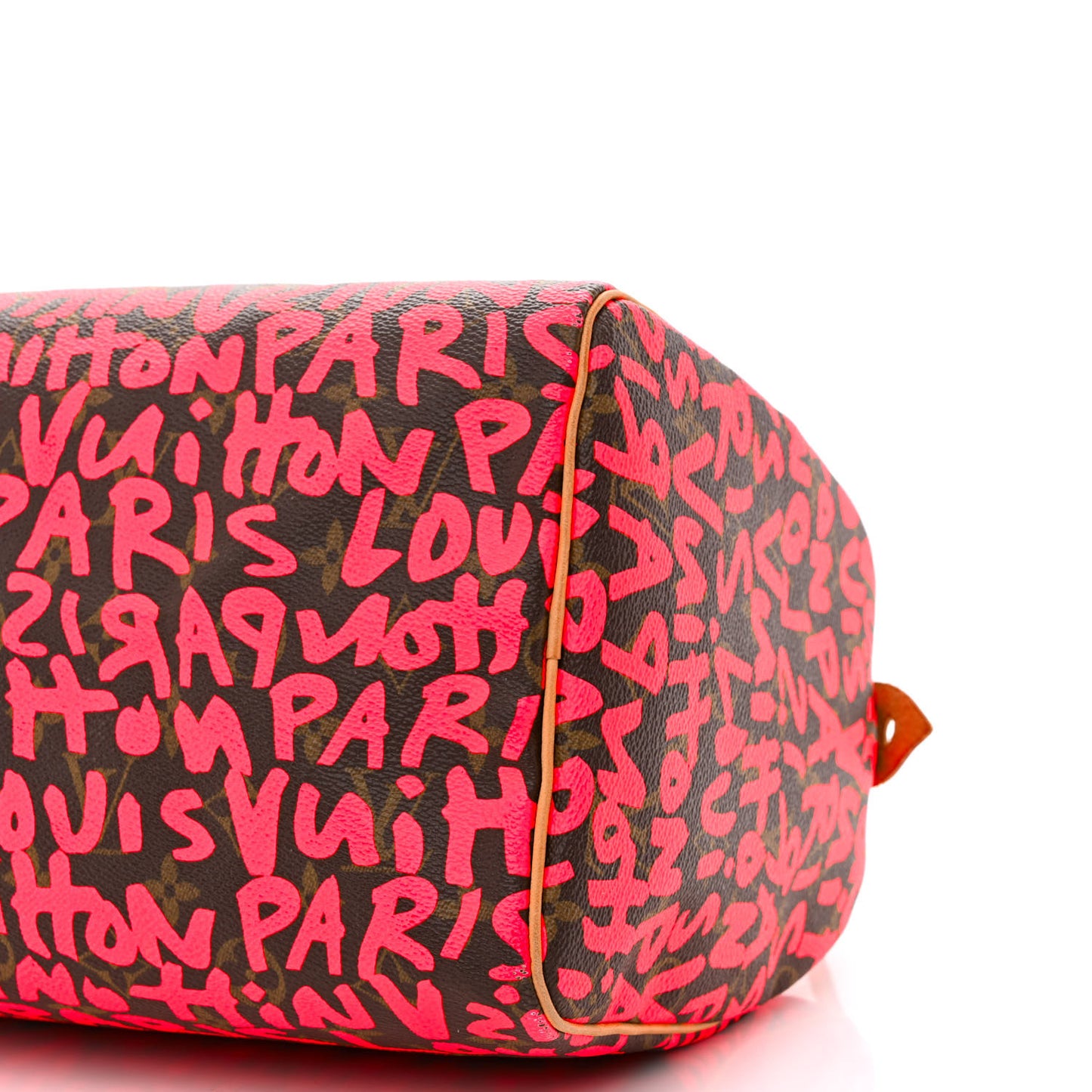Monogram Graffiti Speedy 30 Fuchsia