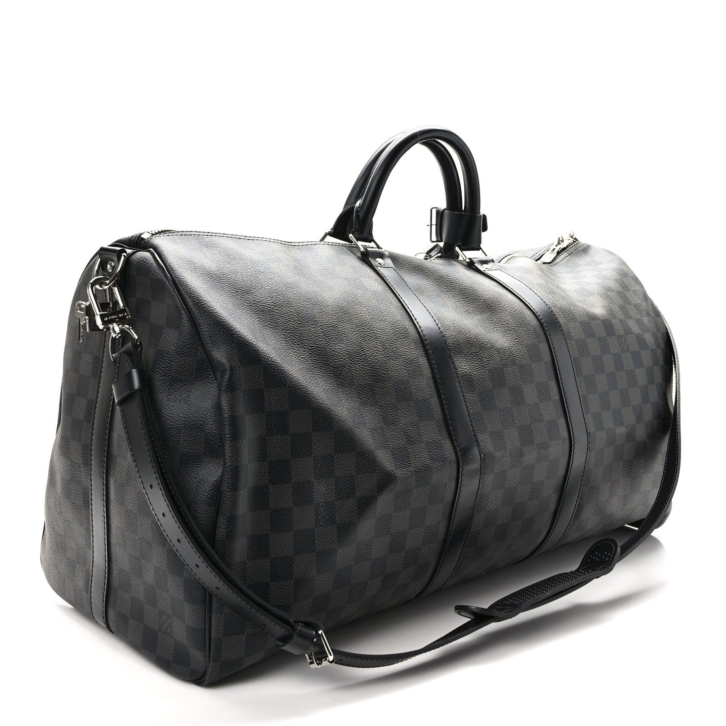 Damier Graphite Keepall Bandouliere 55