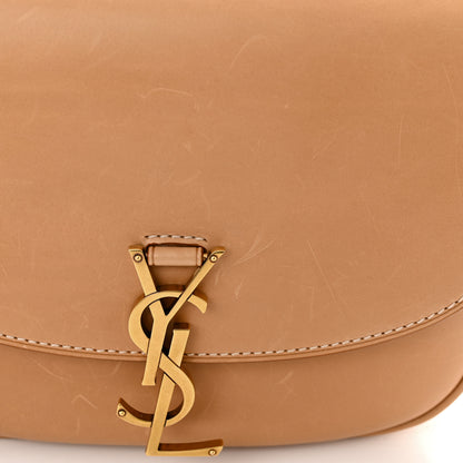 Saint Laurent Smooth Vintage Calfskin Monogram Medium Kaia Satchel Gold 11 of 13