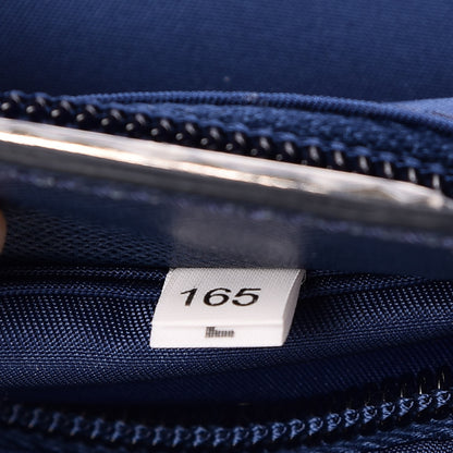 Prada Tessuto Nylon Flat Messenger Bag Royal Blue 9 of 9