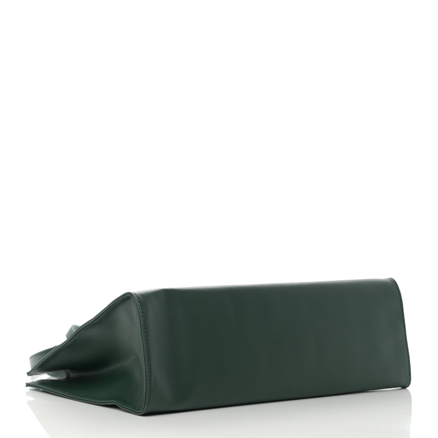 Telfar Vegan Leather Medium Shopping Bag Dark Olive 4 of 10