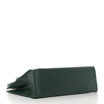 Telfar Vegan Leather Medium Shopping Bag Dark Olive 4 of 10