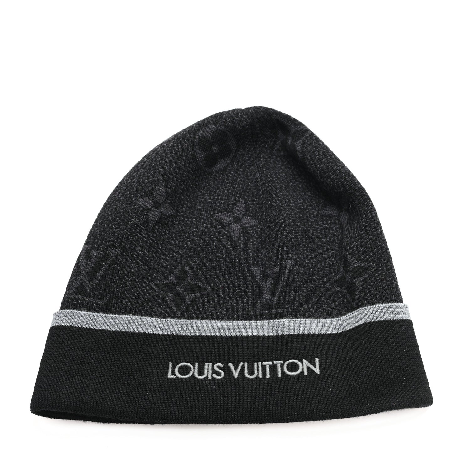 Wool My Monogram Eclipse Beanie Hat
