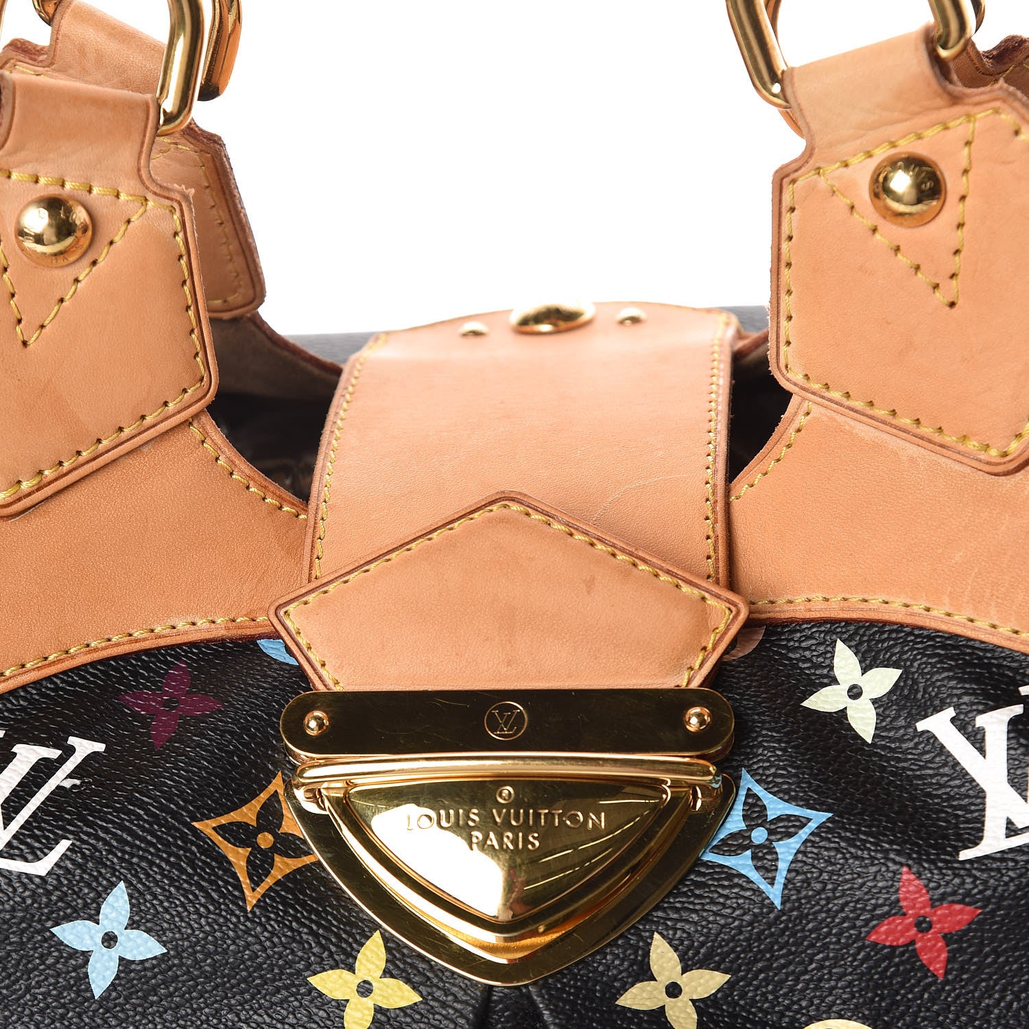 Louis Vuitton Monogram Multicolor Ursula Black 24 of 25