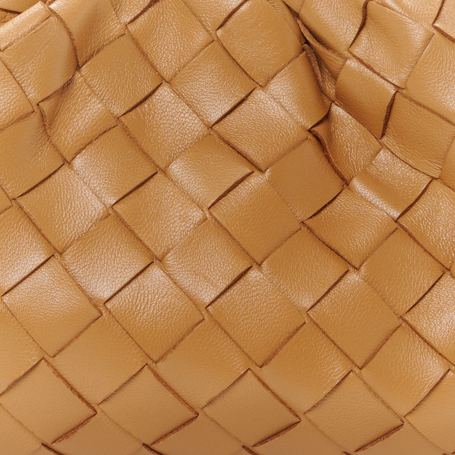 Bottega Veneta Nappa Intrecciato The Mini Pouch Carmel 9 of 11