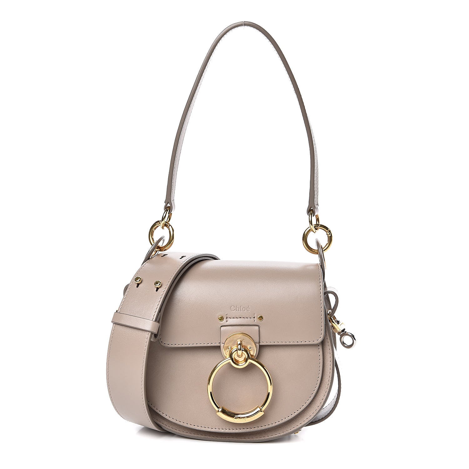 Chloe Calfskin Small Tess Bag Motty Grey 1 of 9