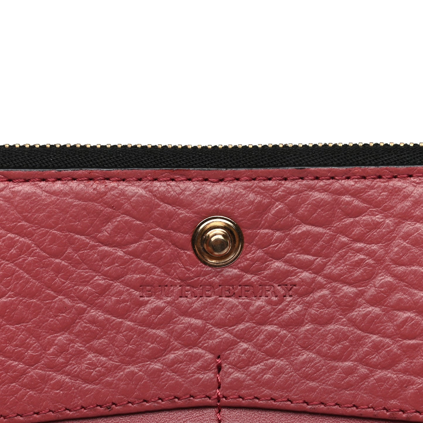 Heritage Grain Alvington Continental Wallet Crimson Pink