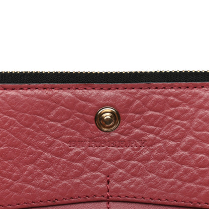Burberry Heritage Grain Alvington Continental Wallet Crimson Pink 8 of 9