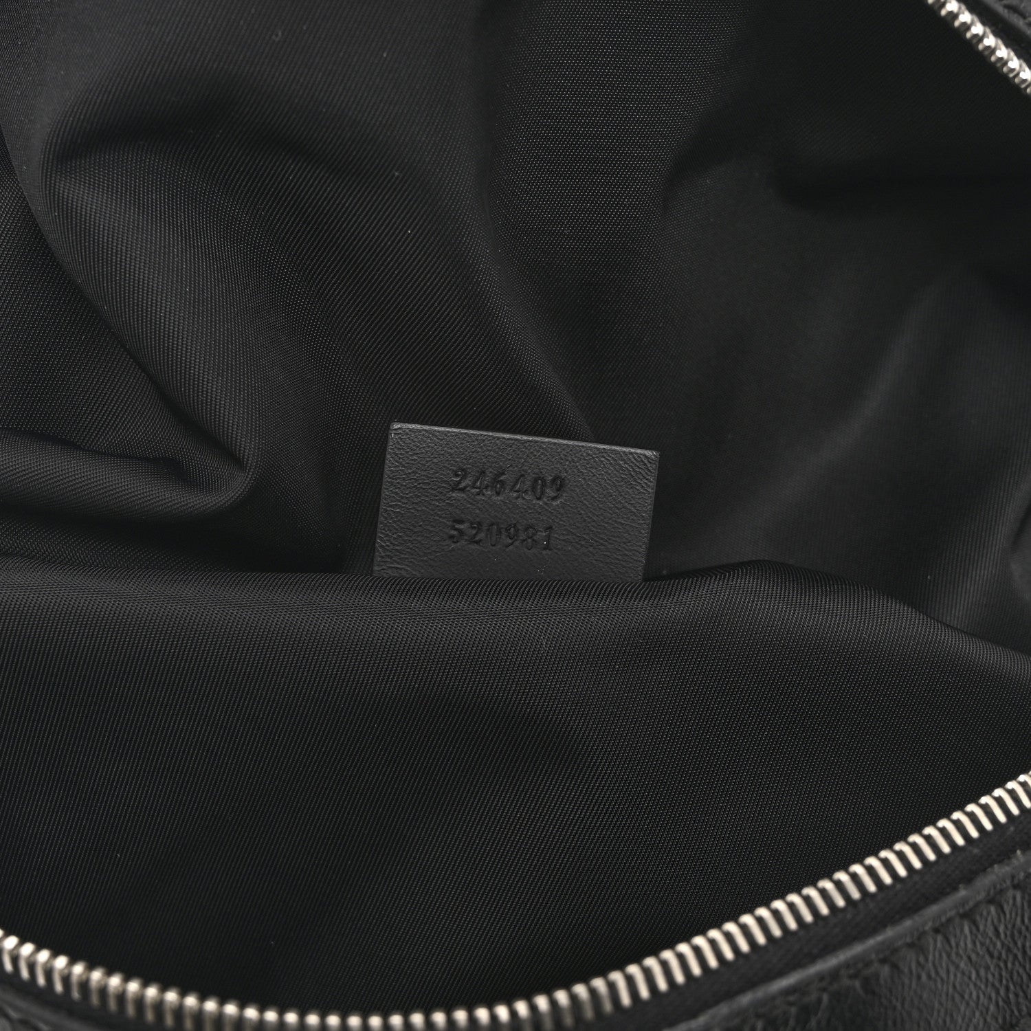 Gucci Guccissima Web Belt Bag Black 7 of 12