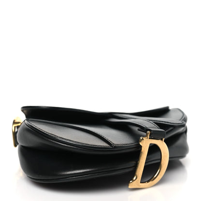 Christian Dior Calfskin Mini Saddle Bag Black 5 of 11