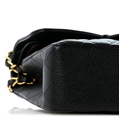 Chanel Caviar Quilted Small Double Flap Black 9 of 12