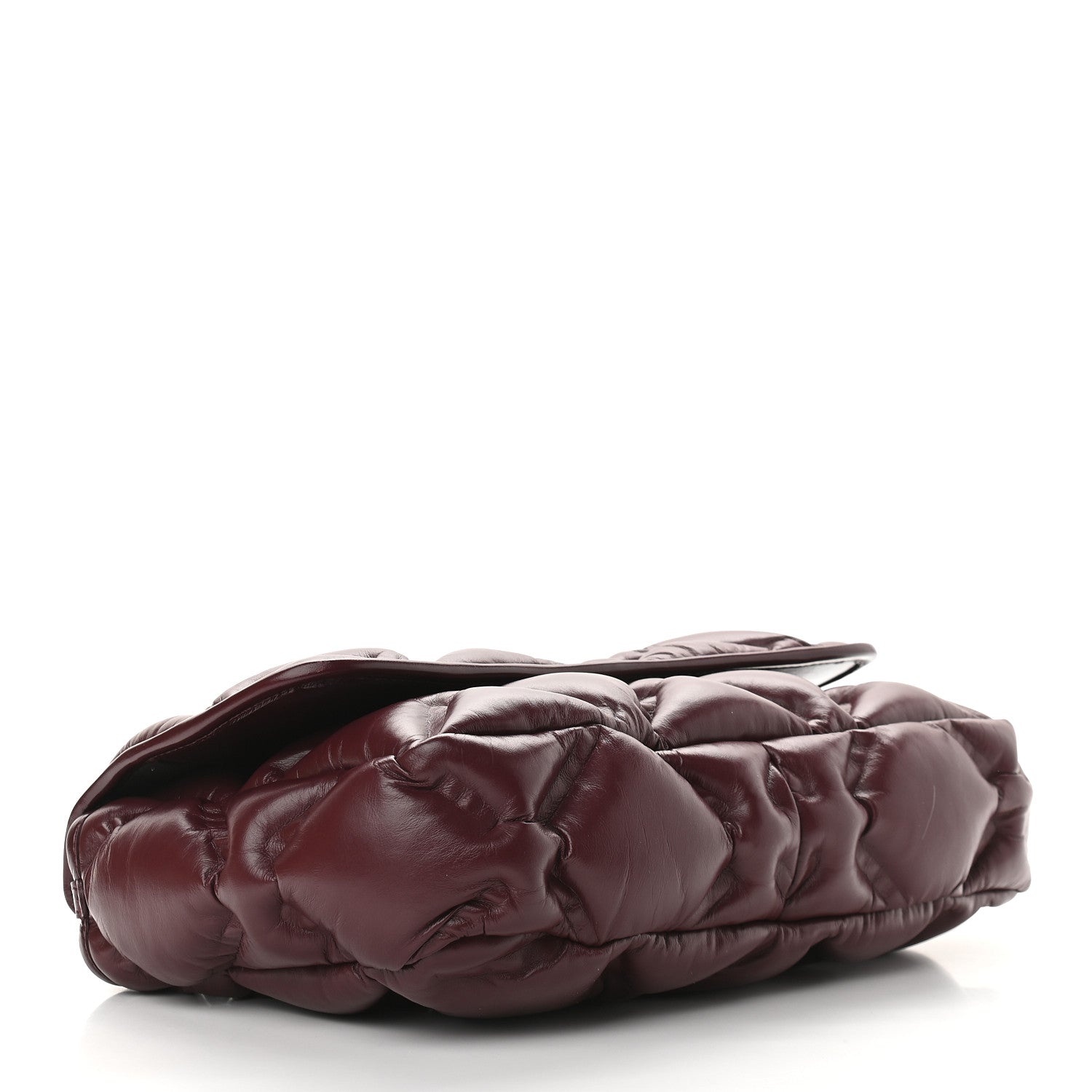 Chanel Calfskin Quilted Small Chesterfield Flap Burgundy 6 of 10