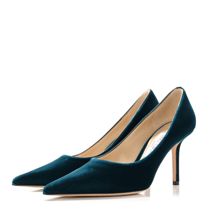 Jimmy Choo Velvet Love 85 Pumps 39 Dragonfly 3 of 9