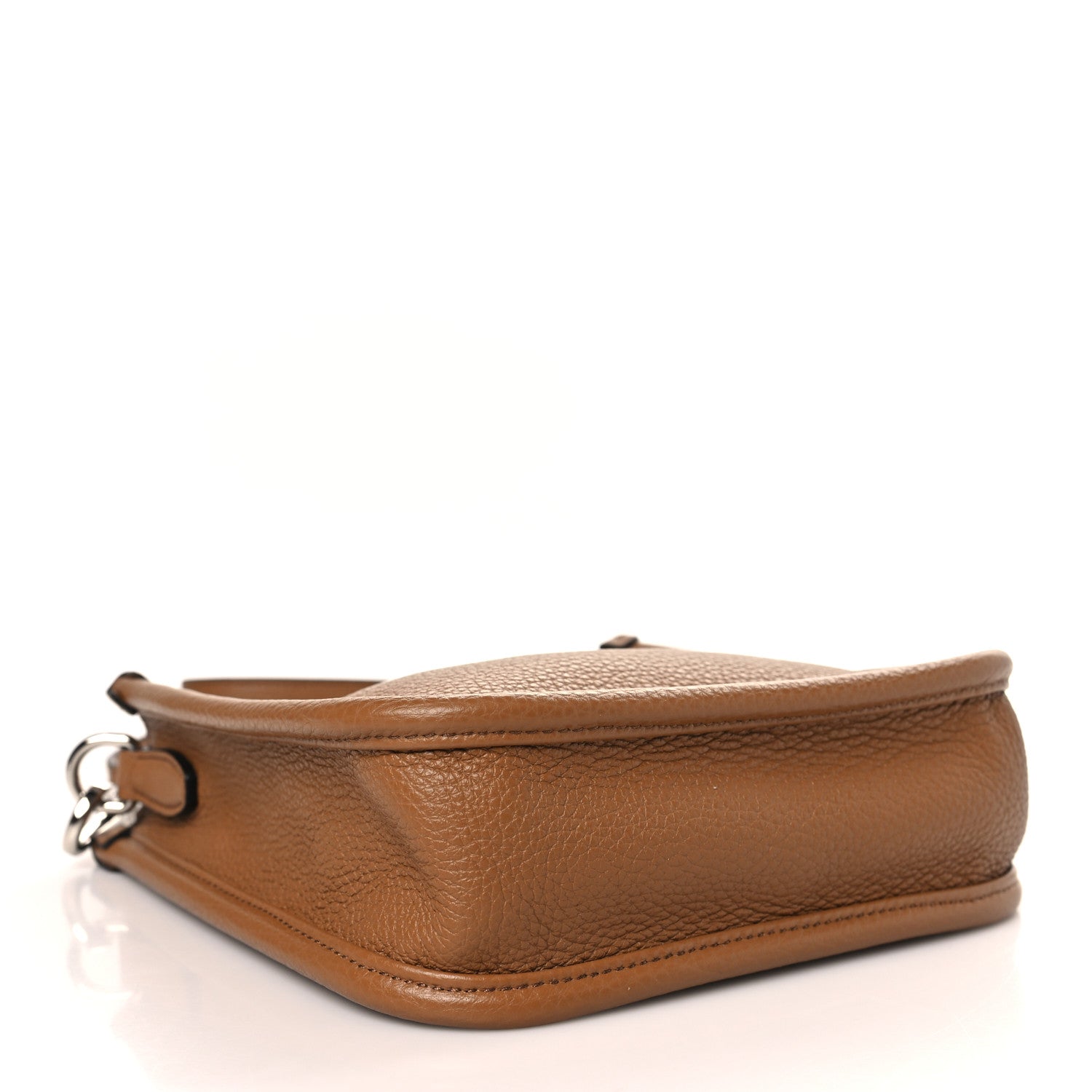Prada Vitello Daino Soft Mini Hobo Messenger Bag Caramel 4 of 8