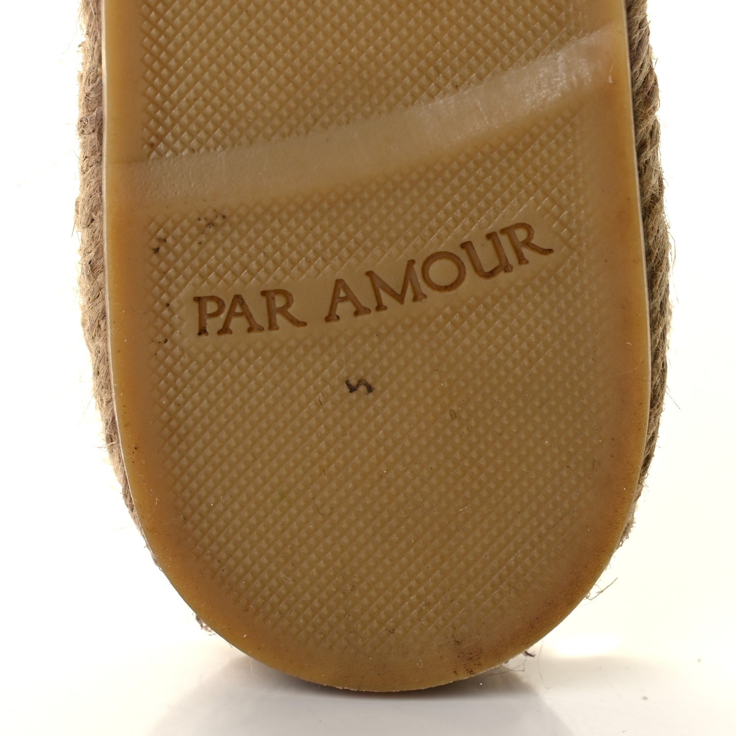 Monogram Matelasse GG Marmont Espadrille 20mm Slide Sandals 37 Beige Ebony Black