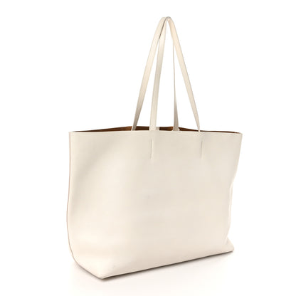 Tom Ford Calfskin Perforated Logo Tote White 4 of 11