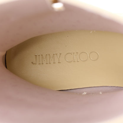 Jimmy Choo Rubber Yael Flat Rain Boots 37 Barley 7 of 8