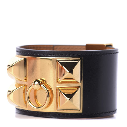 Hermes Box Collier de Chien CDC Bracelet S Black 1 of 9