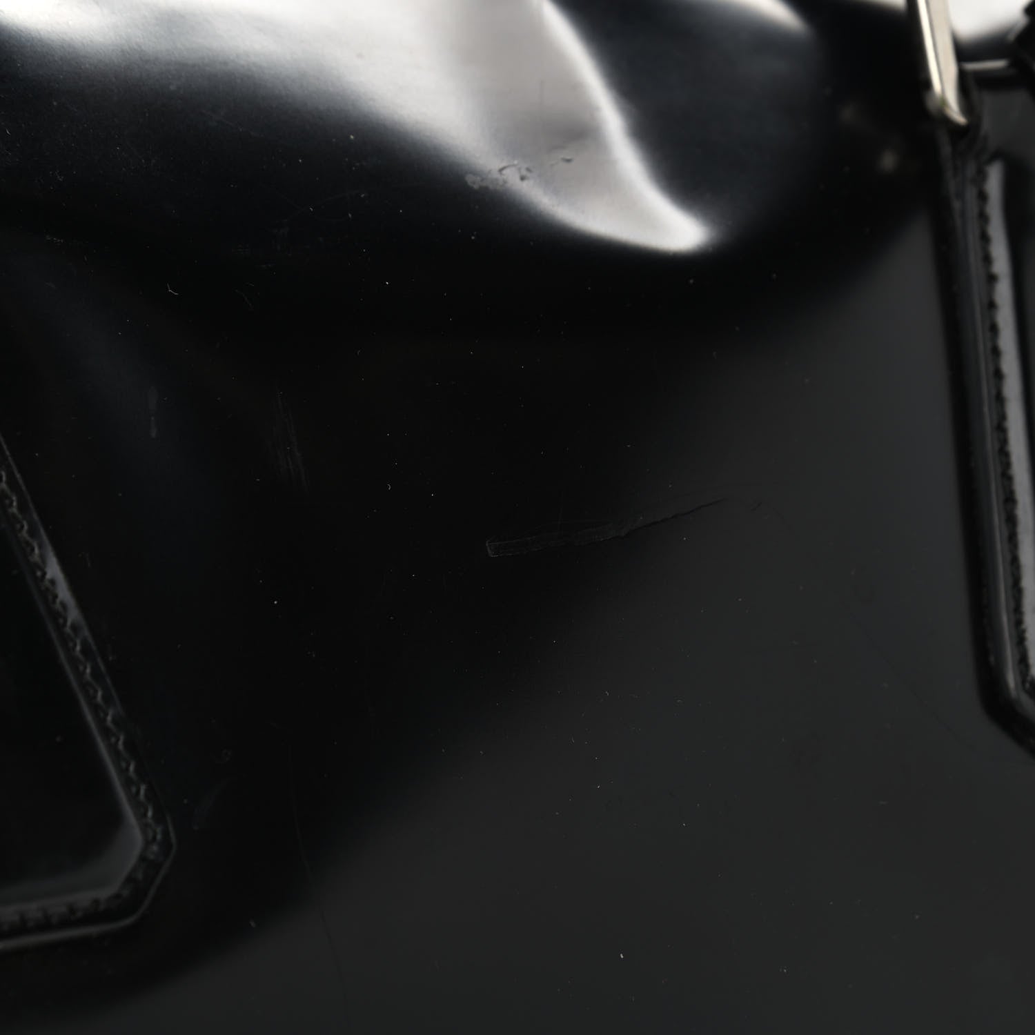 Prada Spazzolato Large Zip Around Briefcase Black 10 of 10