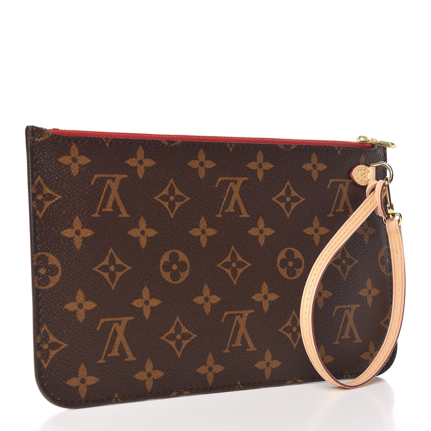 Louis Vuitton Monogram Neverfull MM GM Pochette Cherry 3 of 8
