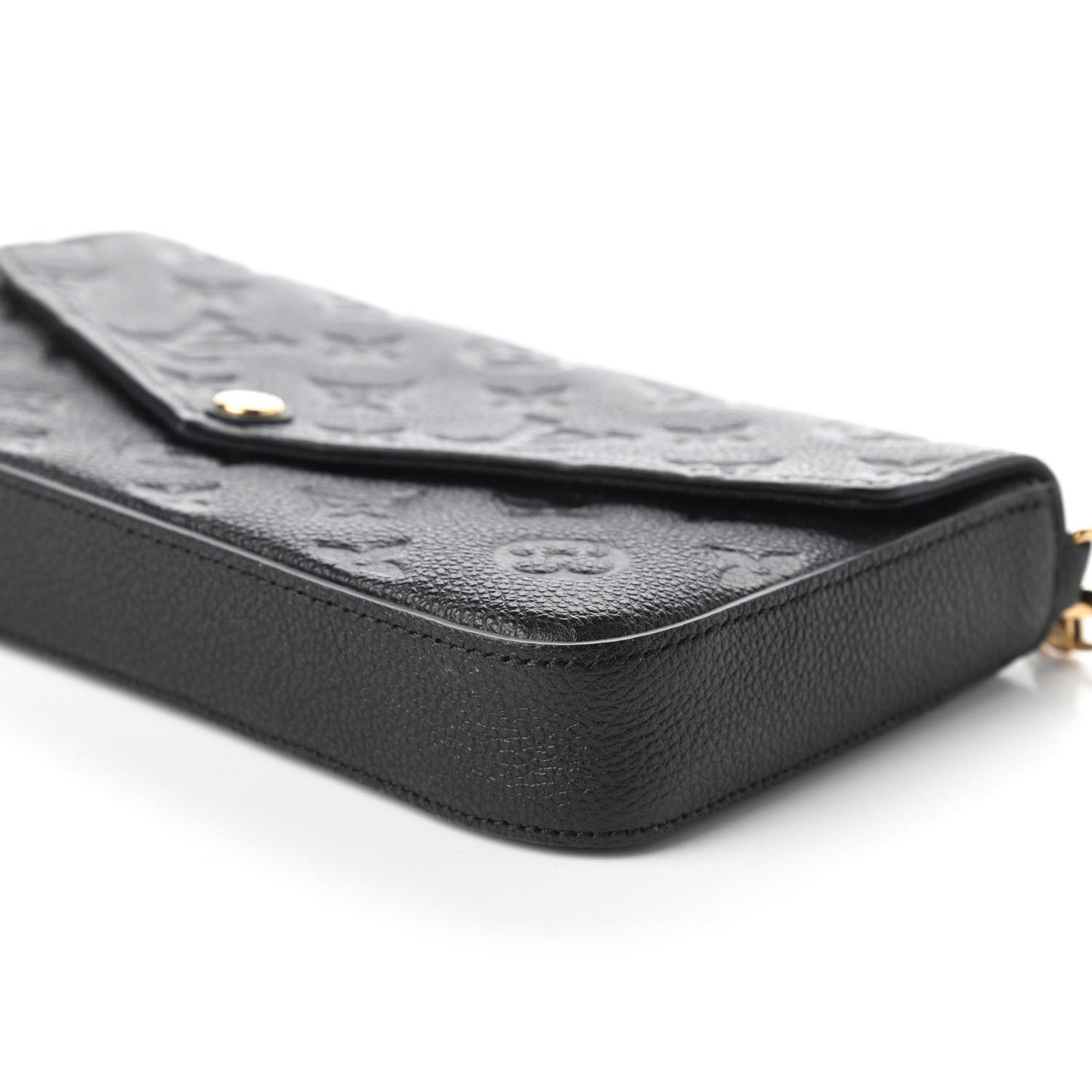 Empreinte Pochette Felicie Chain Wallet Black