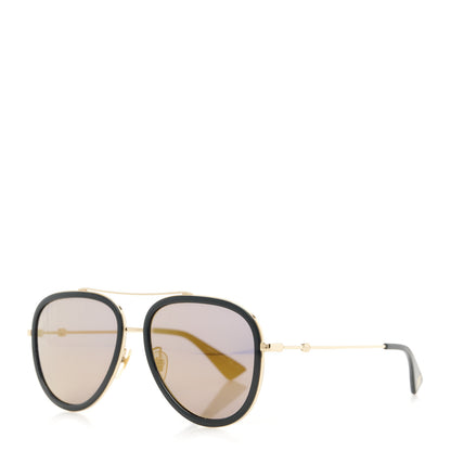Gucci Aviator Sunglasses GG0062S Black 1 of 8
