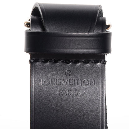 Louis Vuitton Leather Luggage Loop Black 3 of 3