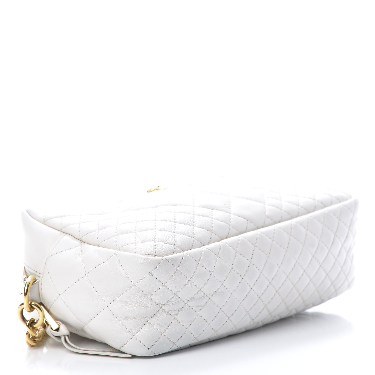 Versace Nappa Quilted Medusa Tribute Camera Bag White 4 of 15