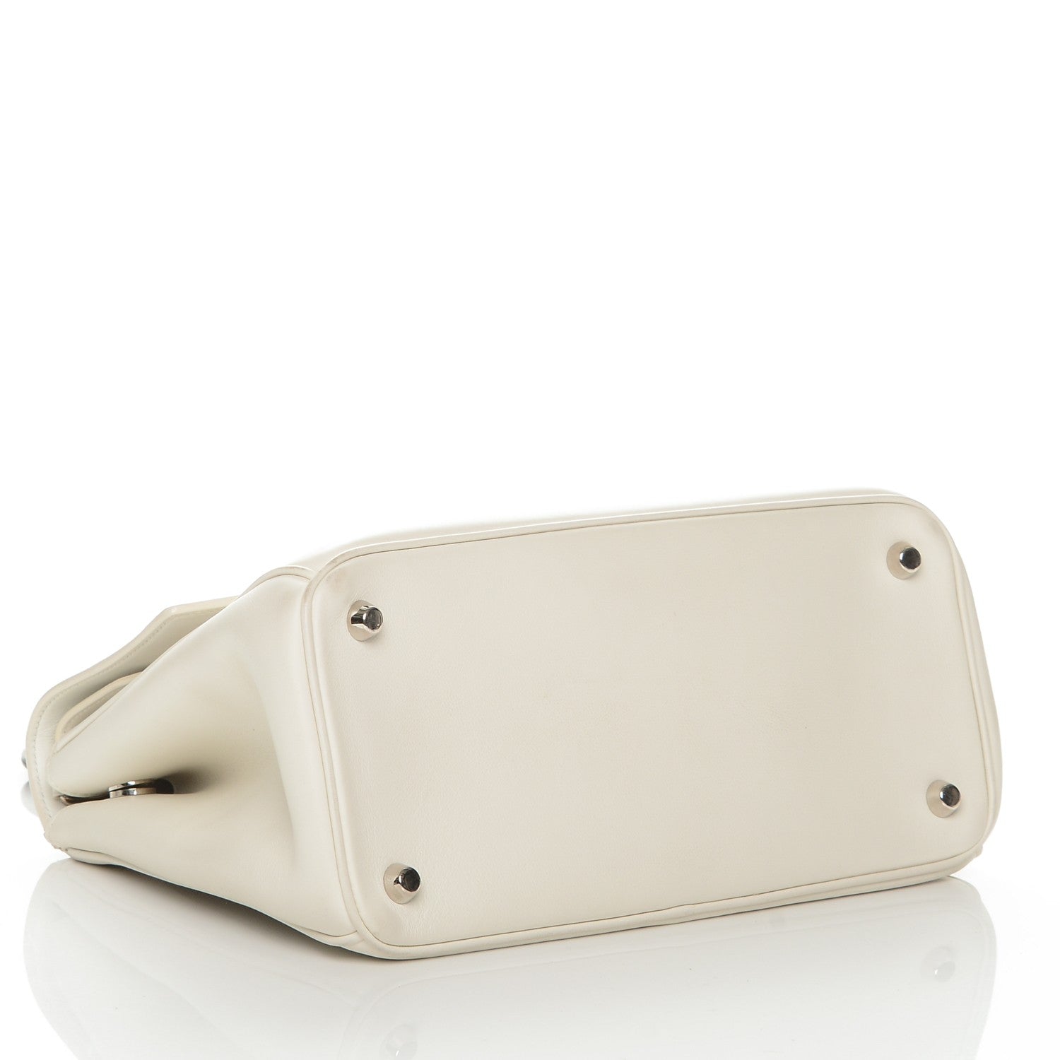 Christian Dior Smooth Calfskin Bi-Color Small Be Dior Flap White Black 4 of 12