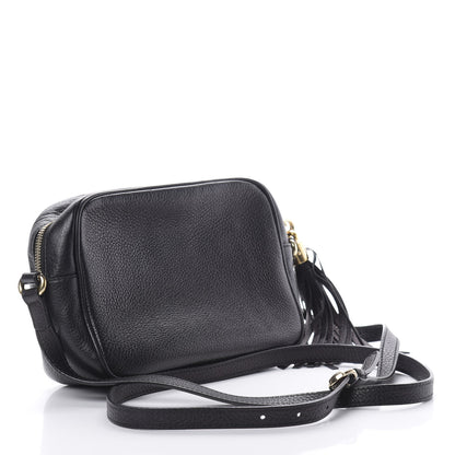Gucci Pebbled Calfskin Small Soho Disco Bag Black 3 of 12