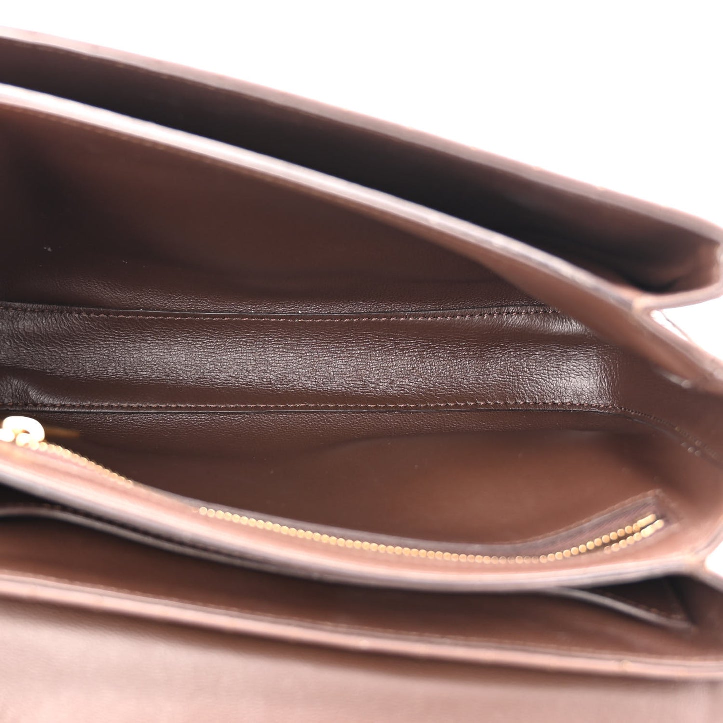 Calfskin Quilted Medium C Bag Camel