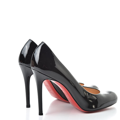 Christian Louboutin Patent Simple 100 Pumps 41 Black 4 of 9