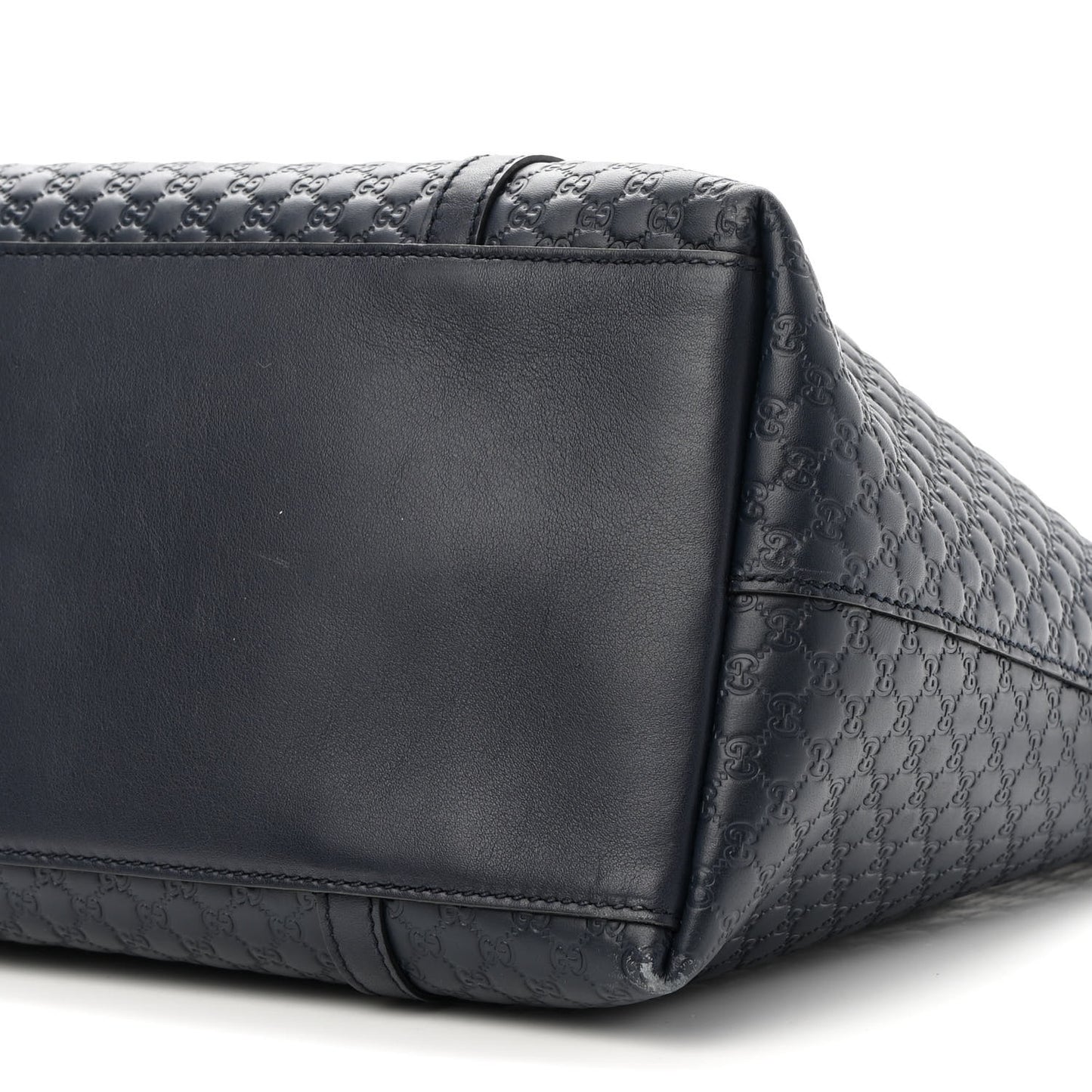 Soft Microguccissima Dome Satchel Navy