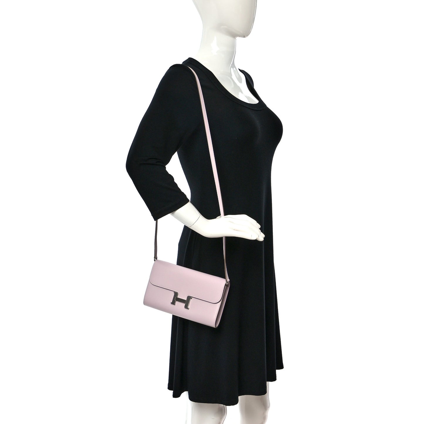 Evercolor Constance Wallet To Go Mauve Pale