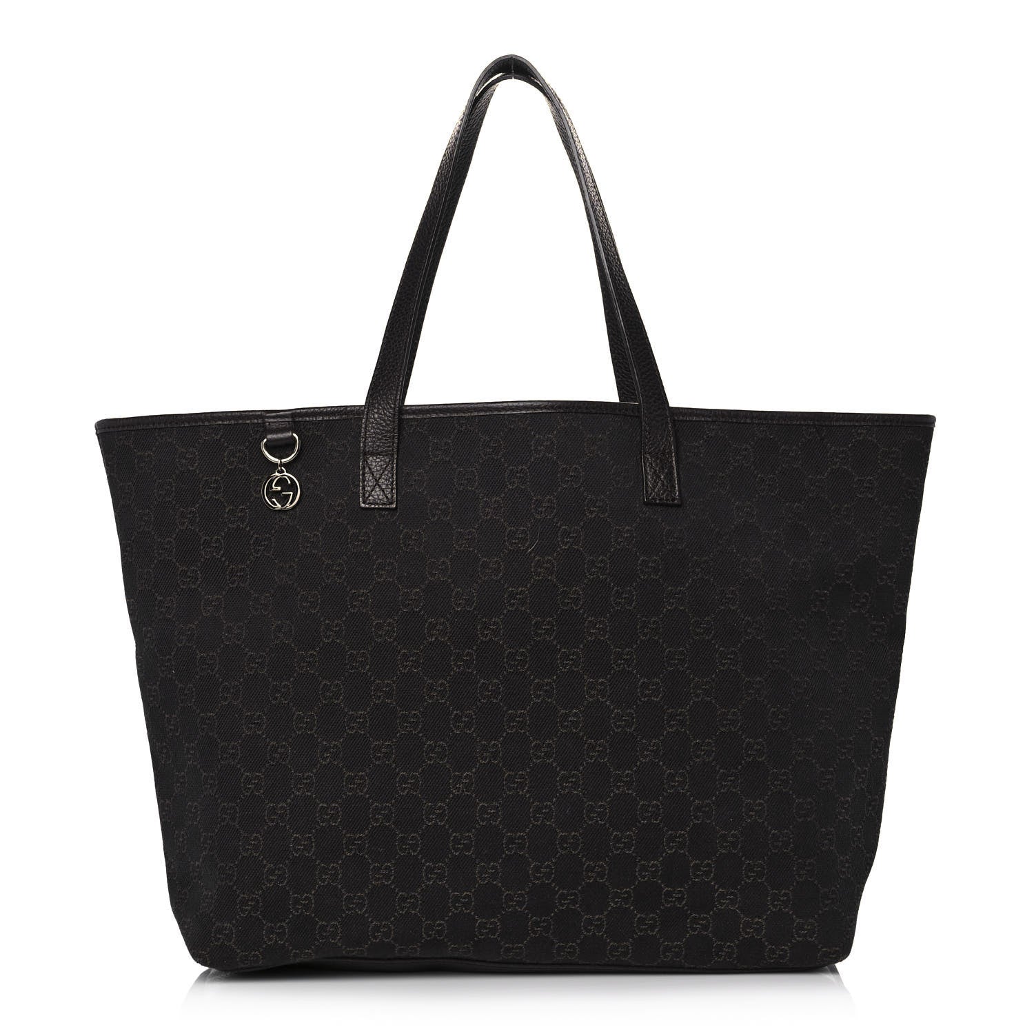 Gucci Nylon Monogram Large Tote Dark Brown 1 of 14