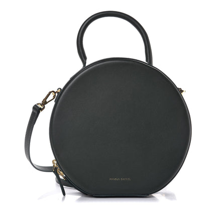 Mansur Gavriel Calfskin Circle Crossbody Bag Moss 1 of 7