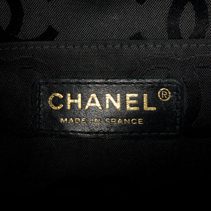 Chanel Patent Perforated Camellia Medium Single Flap Black 7 of 13