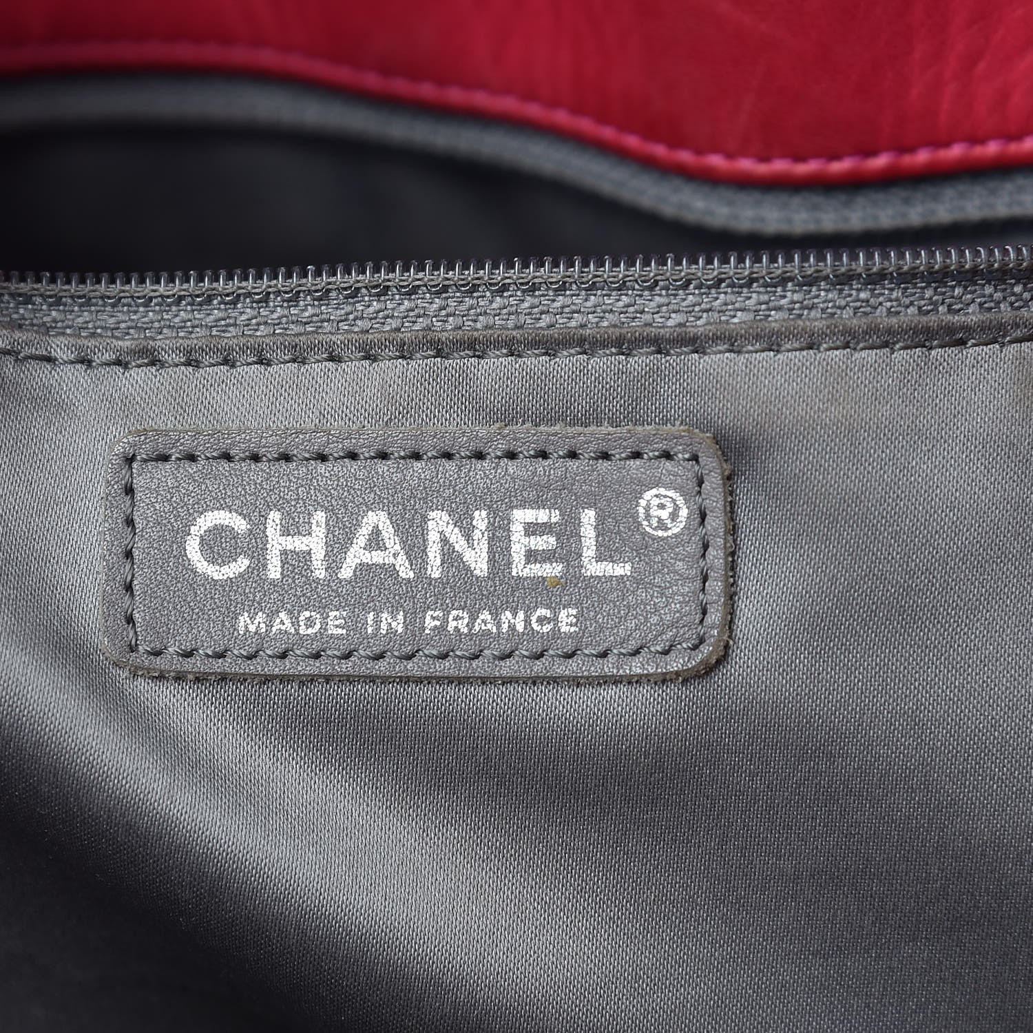 Chanel Vinyl Funny Tweed Patchwork Tote Fuchsia 6 of 20