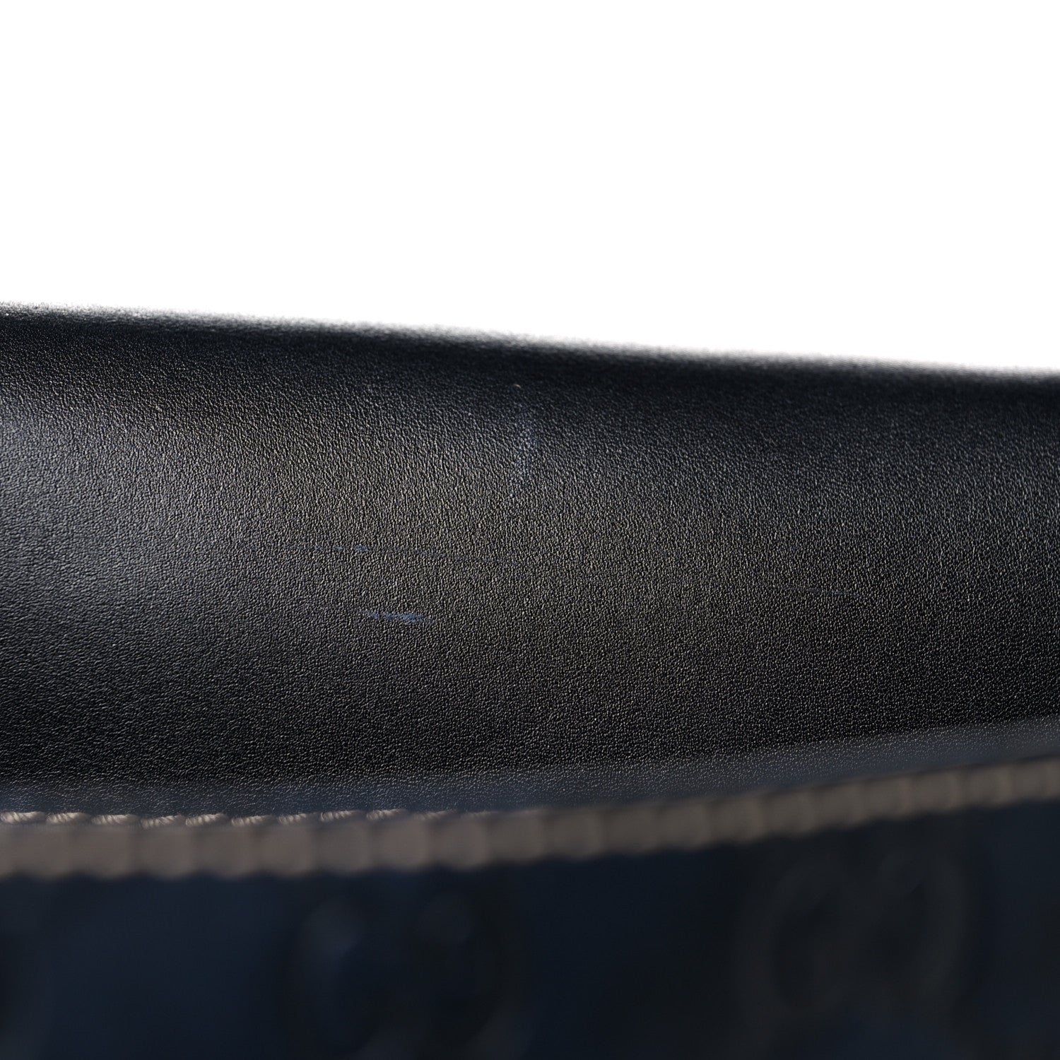Gucci Guccissima Large Flap Messenger Bag Navy 12 of 13