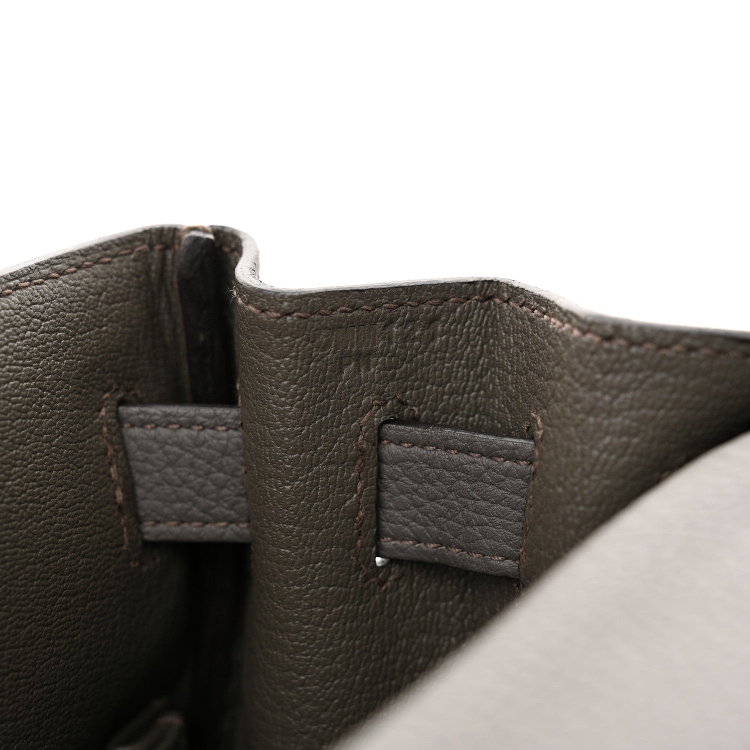Hermes Togo Kelly Retourne 28 Etain 7 of 11