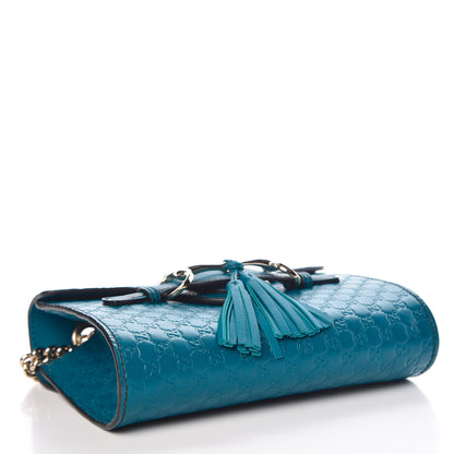 Gucci Microguccissima Mini Emily Shoulder Bag Deep Cobalt 4 of 9