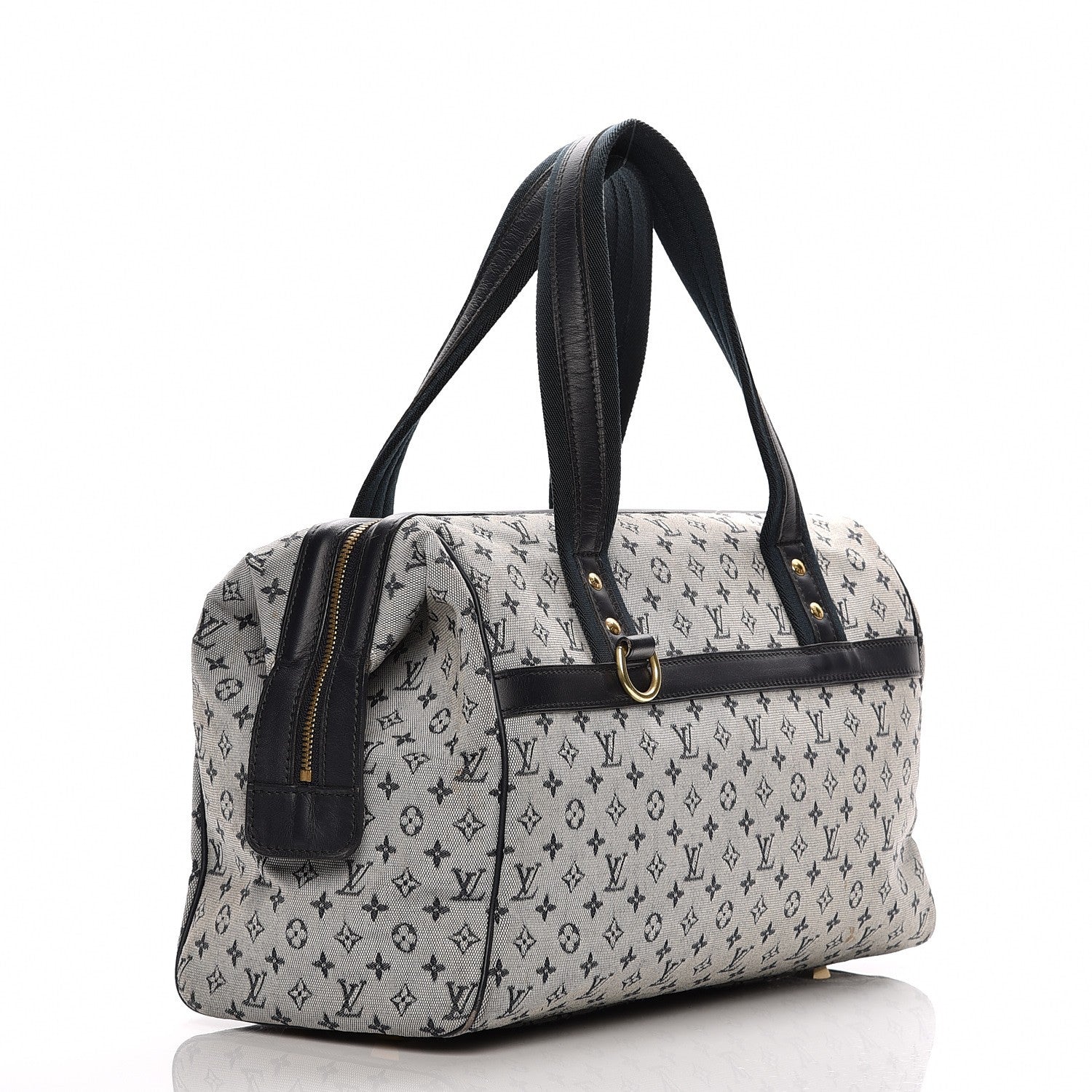 Louis Vuitton Mini Monogram Josephine GM Blue 3 of 22